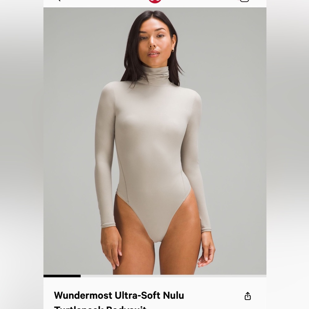 Lululemon Wandermost Ultra Soft Bodysuit; XS
